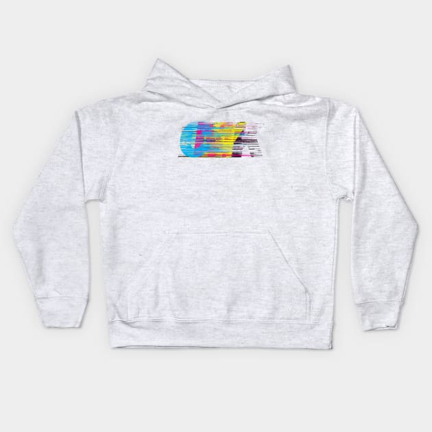 CMYK Kids Hoodie by bulografik